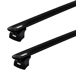 Tetőcsomagtartó Thule EVO WingBar Blackkel BMW 5-series Touring 5-dr Estate Rögzítőpontok 00-00, 04-23