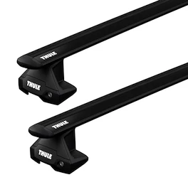Tetőcsomagtartó Thule EVO WingBar Blackkel Chevrolet Silverado Crew Cab 4-dr Pickup Normál tető 19-24
