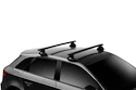 Tetőcsomagtartó Thule EVO WingBar Blackkel Chevrolet Silverado HD Crew Cab 4-dr Pickup Normál tető 20-24