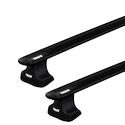 Tetőcsomagtartó Thule EVO WingBar Blackkel Chrysler Town & Country 5-dr MPV Normál tető 00-05