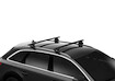 Tetőcsomagtartó Thule EVO WingBar Blackkel Holden Insignia Country Tourer 5-dr kombi Süllyesztett sínek 18-21