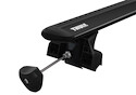 Tetőcsomagtartó Thule EVO WingBar Blackkel Holden Insignia Country Tourer 5-dr kombi Süllyesztett sínek 18-21