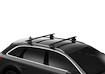 Tetőcsomagtartó Thule EVO WingBar Blackkel Opel Astra 5-dr kombi Süllyesztett sínek 07-10
