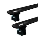 Tetőcsomagtartó Thule EVO WingBar Blackkel Porsche Cayenne 5-dr SUV T-Profil 02-09