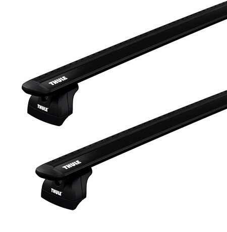 Tetőcsomagtartó Thule EVO WingBar Blackkel Renault Mégane II 5-dr Hatchback Rögzítőpontok 03-08