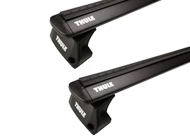 Tetőcsomagtartó Thule EVO WingBar Blackkel Renault Mégane (Mk. IV) 5-dr Estate Süllyesztett sínek 16-24