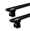 Tetőcsomagtartó Thule EVO WingBar Blackkel Seat Toledo 4-dr Sedan Rögzítőpontok 00-04