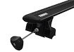 Tetőcsomagtartó Thule EVO WingBar Blackkel Subaru Forester (SG) 5-dr SUV Süllyesztett sínek 03-07