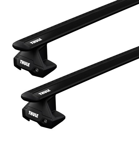 Tetőcsomagtartó Thule EVO WingBar Blackkel Vauxhall Viva 5-dr Hatchback Normál tető 15-21