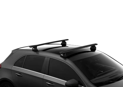 Tetőcsomagtartó Thule EVO WingBar Blackkel Volkswagen Caravelle (T6) 4-dr Bus Rögzítőpontok 15-24