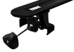 Tetőcsomagtartó Thule EVO WingBar Blackkel Volkswagen Crafter 4-dr Van T-Profil 06-24