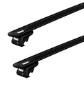 Tetőcsomagtartó Thule EVO WingBar Blackkel Volkswagen Golf VII Variant/Sport Combi 5-dr Estate Tetősínek 13-20