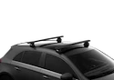 Tetőcsomagtartó Thule EVO WingBar Blackkel Volkswagen Multivan (T7) 4-dr MPV, Dual Sliding Door Rögzítőpontok 22-24