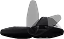 Tetőcsomagtartó Thule EVO WingBarral Fiat Stilo Uproad 5-dr SUV Tetősínek 02-07