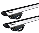 Tetőcsomagtartó Thule EVO WingBarral Fiat Stilo Uproad 5-dr SUV Tetősínek 02-07