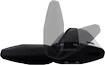 Tetőcsomagtartó Thule EVO WingBarral Isuzu D-Max 4-dr Crew-cab Tetősínek 12-21