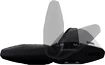 Tetőcsomagtartó Thule EVO WingBarral Skoda Yeti 5-dr SUV Tetősínek 09+