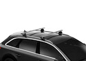 Tetőcsomagtartó Thule EVO WingBarral Vauxhall Astra 5-dr kombi Süllyesztett sínek 07-10