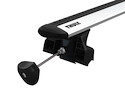 Tetőcsomagtartó Thule EVO WingBarral Vauxhall Astra 5-dr kombi Süllyesztett sínek 07-10