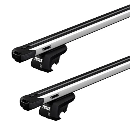 Tetőcsomagtartó Thule SlideBarral BMW X5 5-dr SUV Tetősínek 07-13