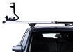 Tetőcsomagtartó Thule SlideBarral Chevrolet Celta 3-dr Hatchback Rögzítőpontok 00-21
