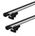 Tetőcsomagtartó Thule SlideBarral Land Rover Discovery 5-dr SUV Tetősínek 04-24