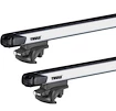 Tetőcsomagtartó Thule SlideBarral Land Rover Freelander 2 5-dr SUV Tetősínek 07-14