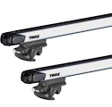 Tetőcsomagtartó Thule SlideBarral Land Rover Freelander 2 5-dr SUV Tetősínek 07-14