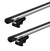 Tetőcsomagtartó Thule SlideBarral Mitsubishi Pajero 5-dr SUV Tetősínek 07-24