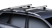 Tetőcsomagtartó Thule SlideBarral Opel Vectra 4-dr Sedan Rögzítőpontok 02-08