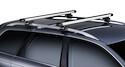 Tetőcsomagtartó Thule SlideBarral OPEL Vita 5-dr Hatchback Rögzítőpontok 04-06