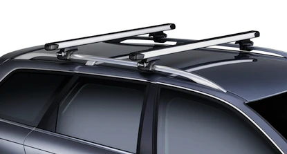 Tetőcsomagtartó Thule SlideBarral Toyota RAV 4 5-dr SUV Tetősínek 05-12
