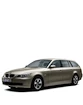 Tetőcsomagtartó Thule SquareBarral BMW 5-series Touring (E61) 5-dr Estate Tetősínek 04-10