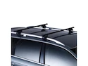 Tetőcsomagtartó Thule SquareBarral Hyundai Getz Cross 5-dr Hatchback Tetősínek 06-11