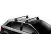 Tetőcsomagtartó Thule SquareBarral Hyundai ix20 5-dr Hatchback Normál tető 10+