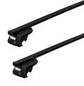 Tetőcsomagtartó Thule SquareBarral Jeep Cherokee 5-dr SUV Tetősínek 02-07