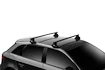 Tetőcsomagtartó Thule SquareBarral Lexus NX-Series (AZ20) 5-dr SUV Süllyesztett sínek 22-24
