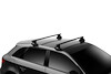 Tetőcsomagtartó Thule SquareBarral MINI Cooper 5-dr Hatchback Normál tető 14-21