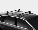Tetőcsomagtartó Thule SquareBarral Renault Duster 5-dr SUV Tetősínek 16-24