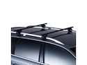Tetőcsomagtartó Thule SquareBarral Renault Mégane Grand Tour 5-dr Estate Tetősínek 06-23