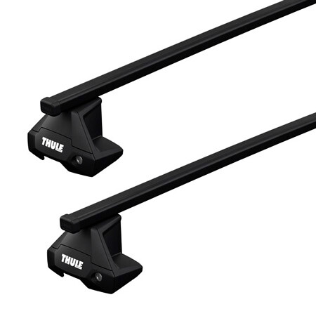 Tetőcsomagtartó Thule SquareBarral Toyota Land Cruiser 300 5-dr SUV Normál tető 21+