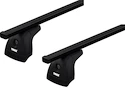 Tetőcsomagtartó Thule SquareBarral Vauxhall Corsa C 5-dr Hatchback Rögzítőpontok 04-06
