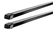 Tetőcsomagtartó Thule SquareBarral Volkswagen Crafter 4-dr Van T-Profil 06-24