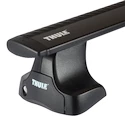 Tetőcsomagtartó Thule WingBar Blackkel Audi TT (Mk. II) 3-dr Coupé Normál tető 06-14