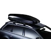 Tetőcsomagtartó Thule WingBar Blackkel BMW X5 5 SUV Tetősínek 07-13