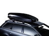 Tetőcsomagtartó Thule WingBar Blackkel CITROEN C3 Picasso 5 MPV Tetősínek 09+
