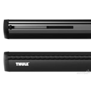Tetőcsomagtartó Thule WingBar Blackkel Fiat Strada Adventure 2-dr Pickup Tetősínek 14-24