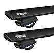 Tetőcsomagtartó Thule WingBar Blackkel Fiat Toro 4-dr Pickup Tetősínek 16-24