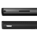 Tetőcsomagtartó Thule WingBar Blackkel Fiat Toro 4-dr Pickup Tetősínek 16-24