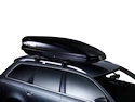 Tetőcsomagtartó Thule WingBar Blackkel Infiniti EX30d 5-dr SUV Tetősínek 10-21